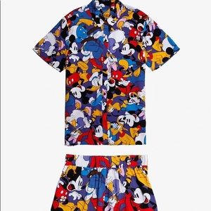 Disney Sensational Six Resort Vacation Two Piece Coordinating Set NWT